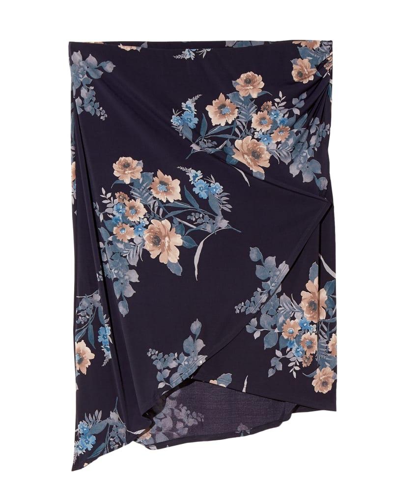 Front of plus size Beaufort Wrap Front High-Low Skirt by Meri Skye | Dia&Co | dia_product_style_image_id:141742